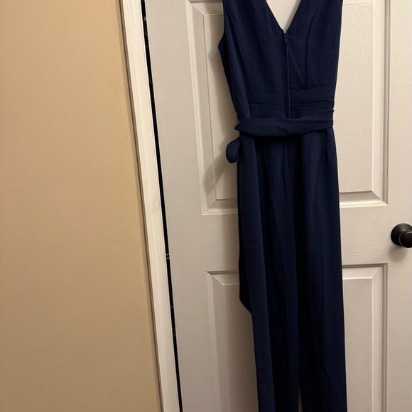 Lilly Pulitzer Navy Blue Jannah Jumpsuit - Picture 2 of 5